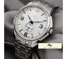 HK856 GUESS COLLECTİON KLASİK BEYAZ KADRAN METAL KORDON